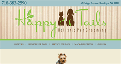 Desktop Screenshot of happytailsbrooklyn.com